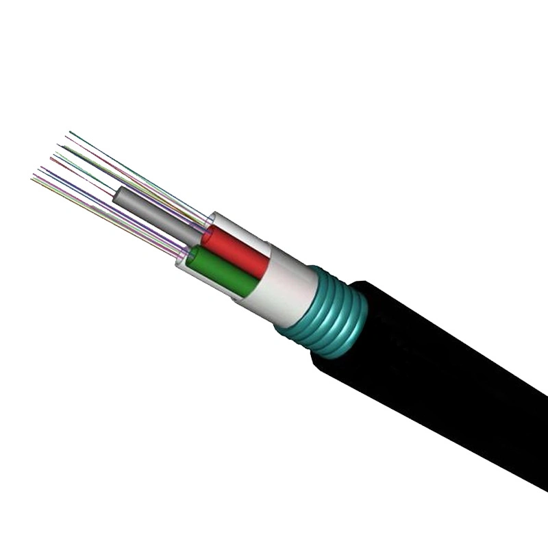 GYTS Anti-Rodent Singlemode Fiber Optic Cable Outdoor Direct-Burial 12/24/96/144/288 Core