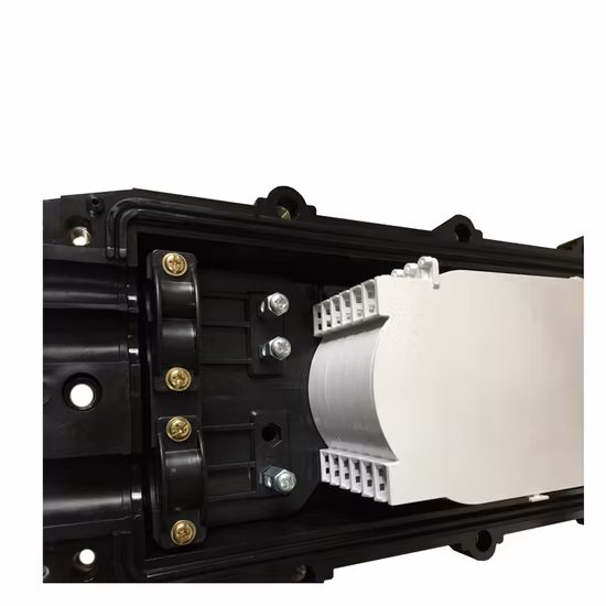 Chiusura connettore dome in fibra ottica PC 72/96core 3 in 3 out