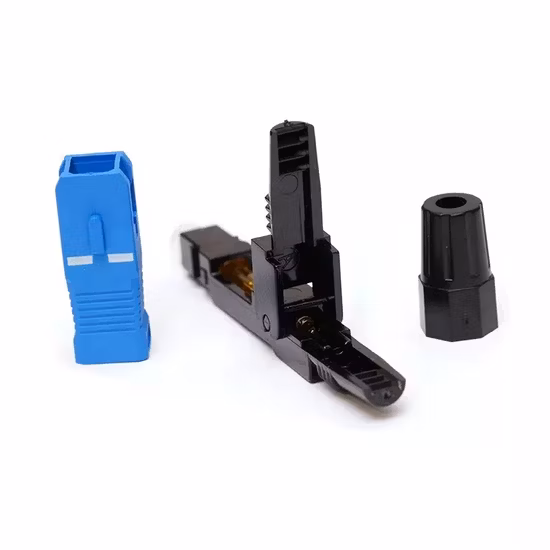 Accessori per cavi in ​​fibra ottica con connettore rapido Sc-PC/UPC di qualità eccellente