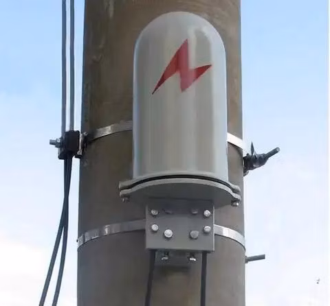 Connettore del cavo 48 fibre scatola di giunzione in fibra ottica metallica/chiusura di giunzione in metallo