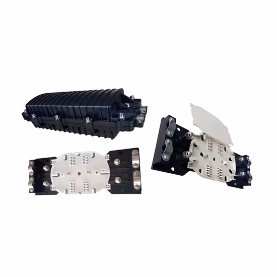 Otturatore verticale del divisore dello SpA della scatola di giunzione del cavo in fibra ottica della mini cupola impermeabile dei 120 centri