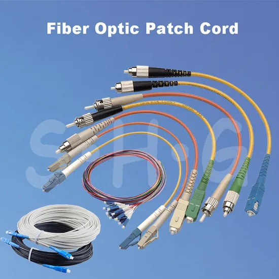 Cavo patch in fibra ottica monomodale approvato CE RoHS di alta qualità di vendita calda di prezzo di fabbrica con connettore Sc FC LC